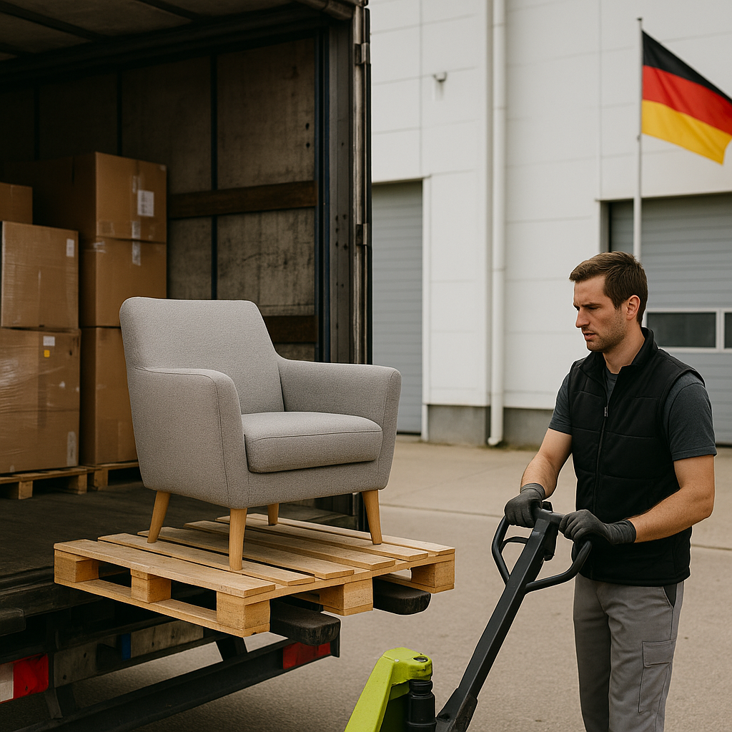 Augmentation significative des exportations de meubles de Belgique vers l'Allemagne
