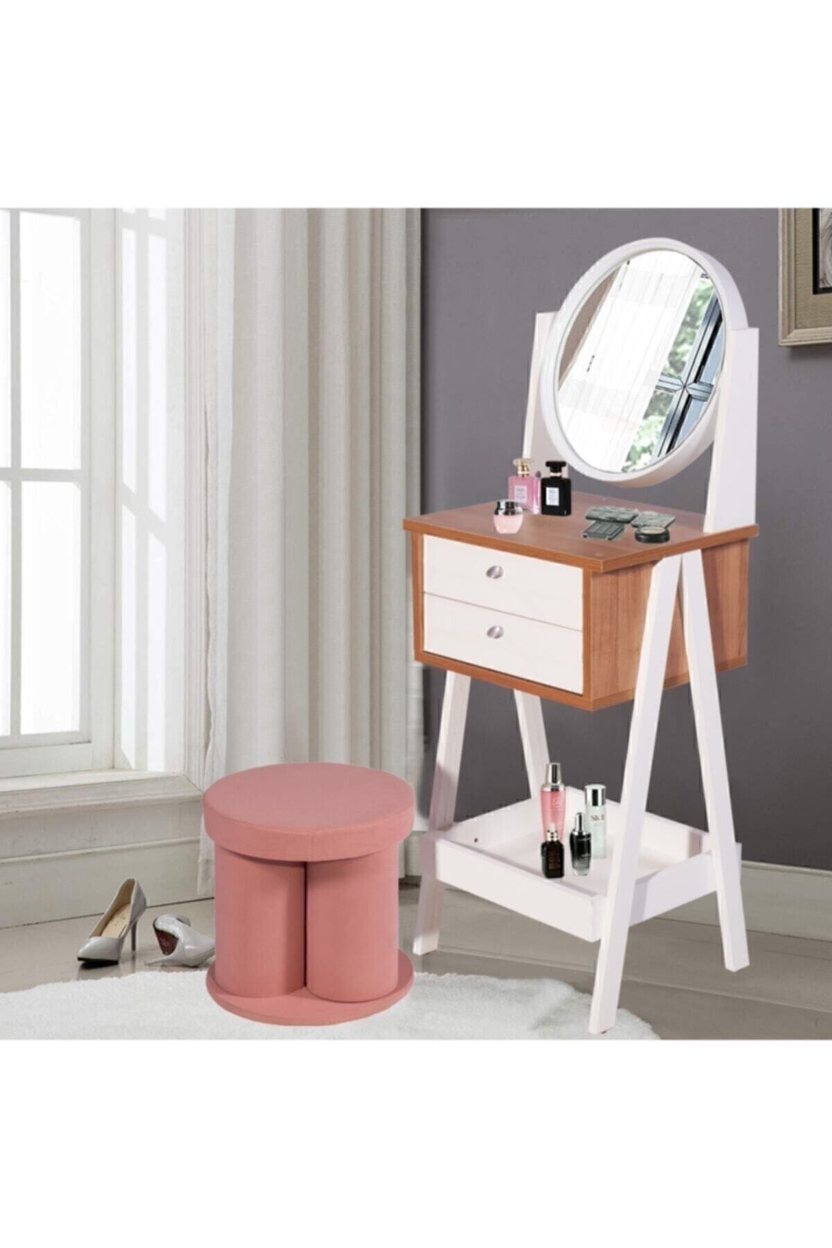 My Design Modern Makeup Table with Legs