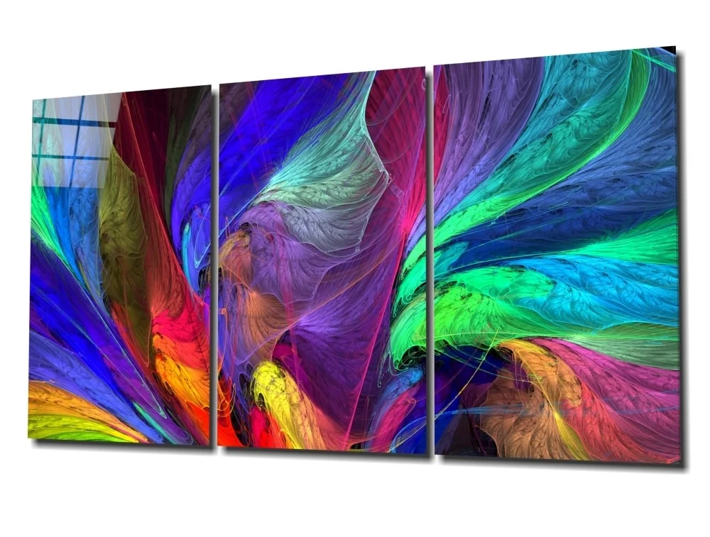 Peinture sur verre méga Danse des Couleurs