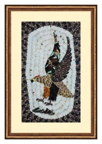 Peinture à motif d'aigle