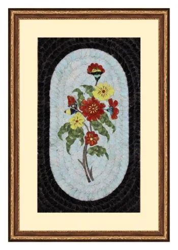 Peinture à motif de roses