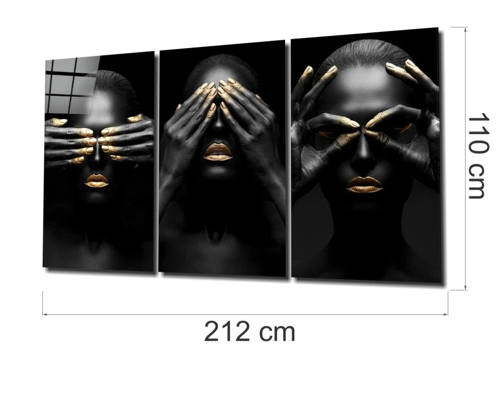 Peinture sur Méga Verre de Femme