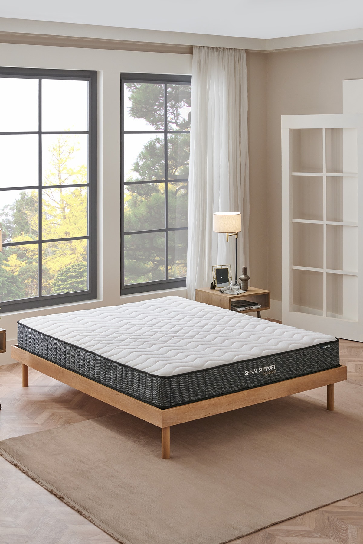Matelas à ressorts à poches Spinal Support Classic Rollpack