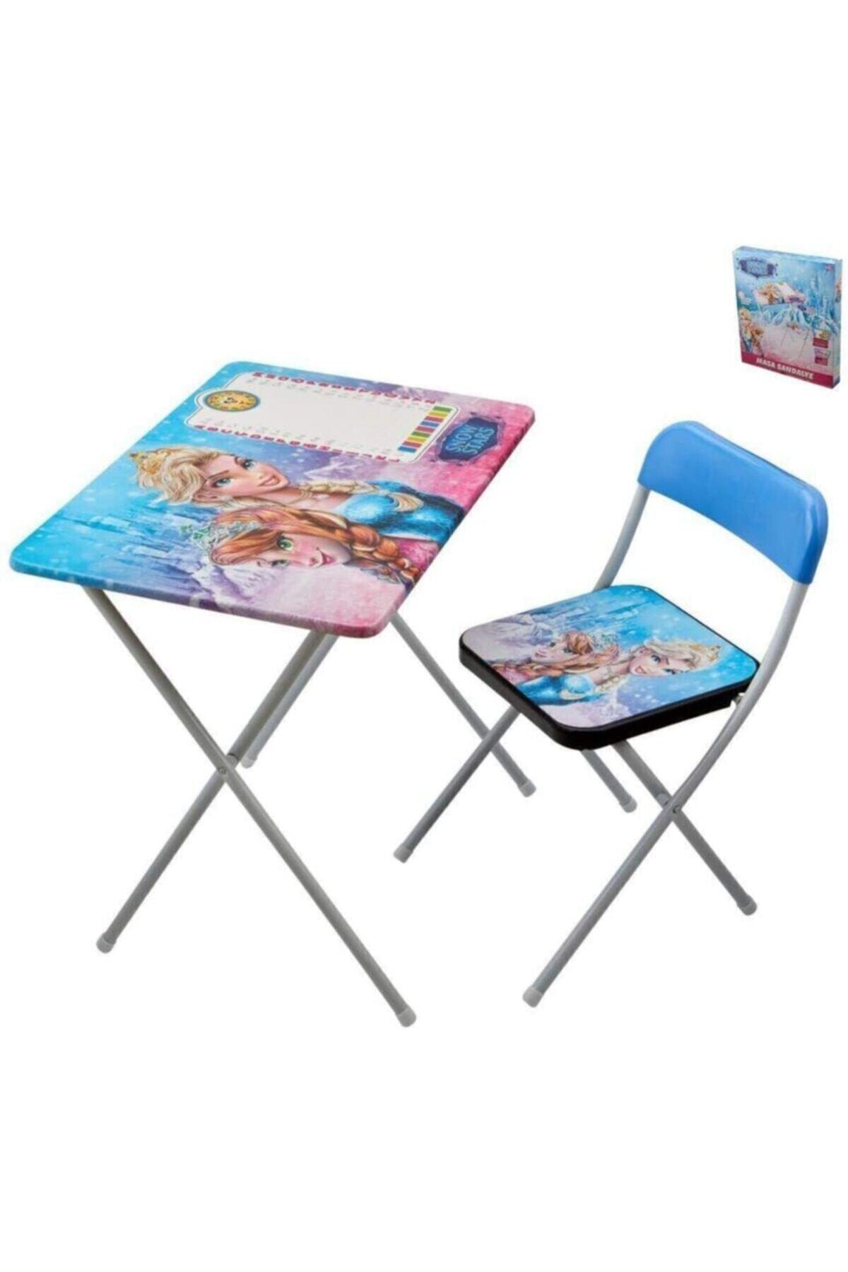 Ensemble de bureau et chaise pour enfants Elsa Anna