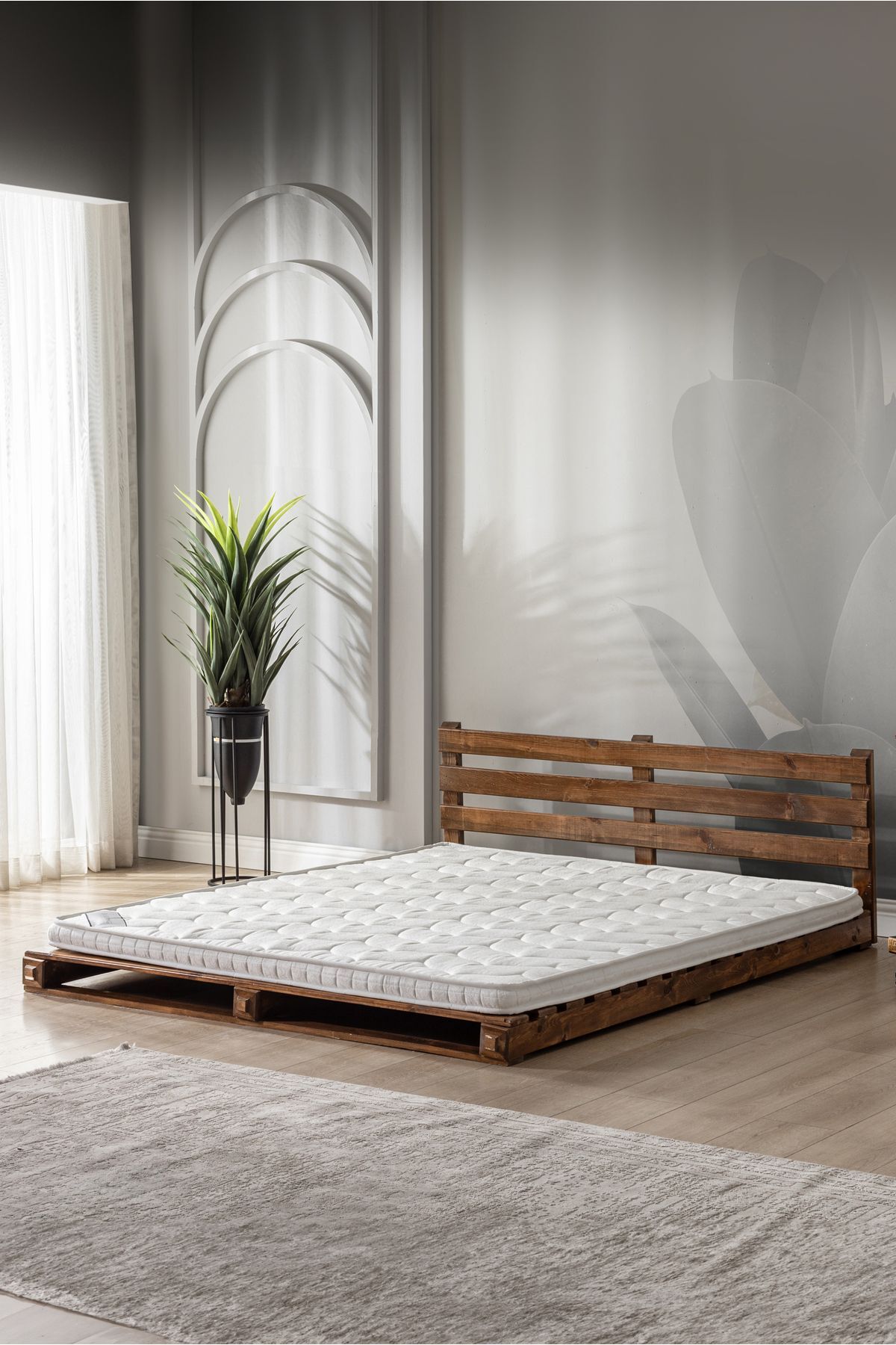 Matelas à mémoire de forme orthopédique complet