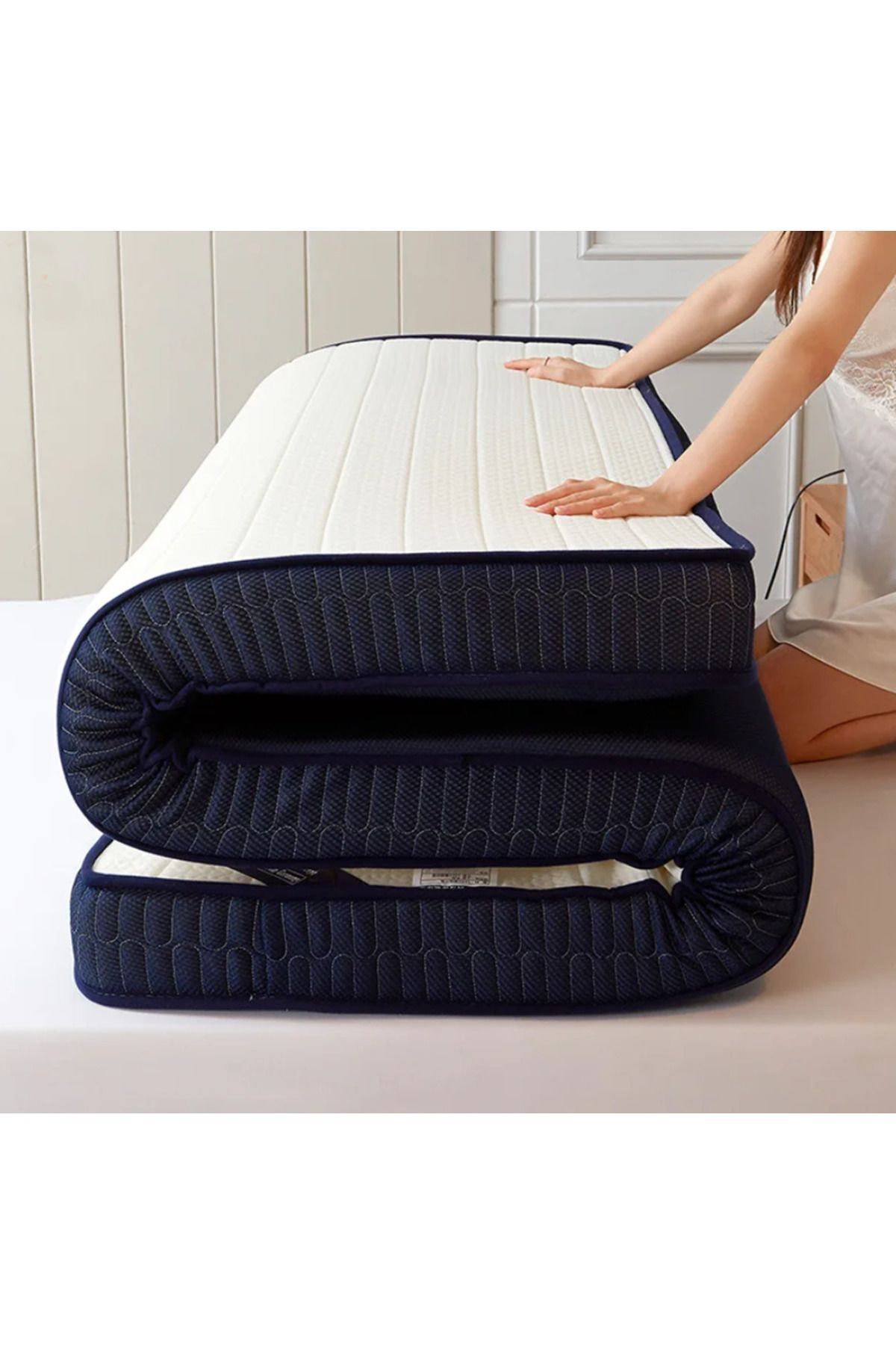 Lit de sol pliant simple cm Matelas en mousse Fonctionnel