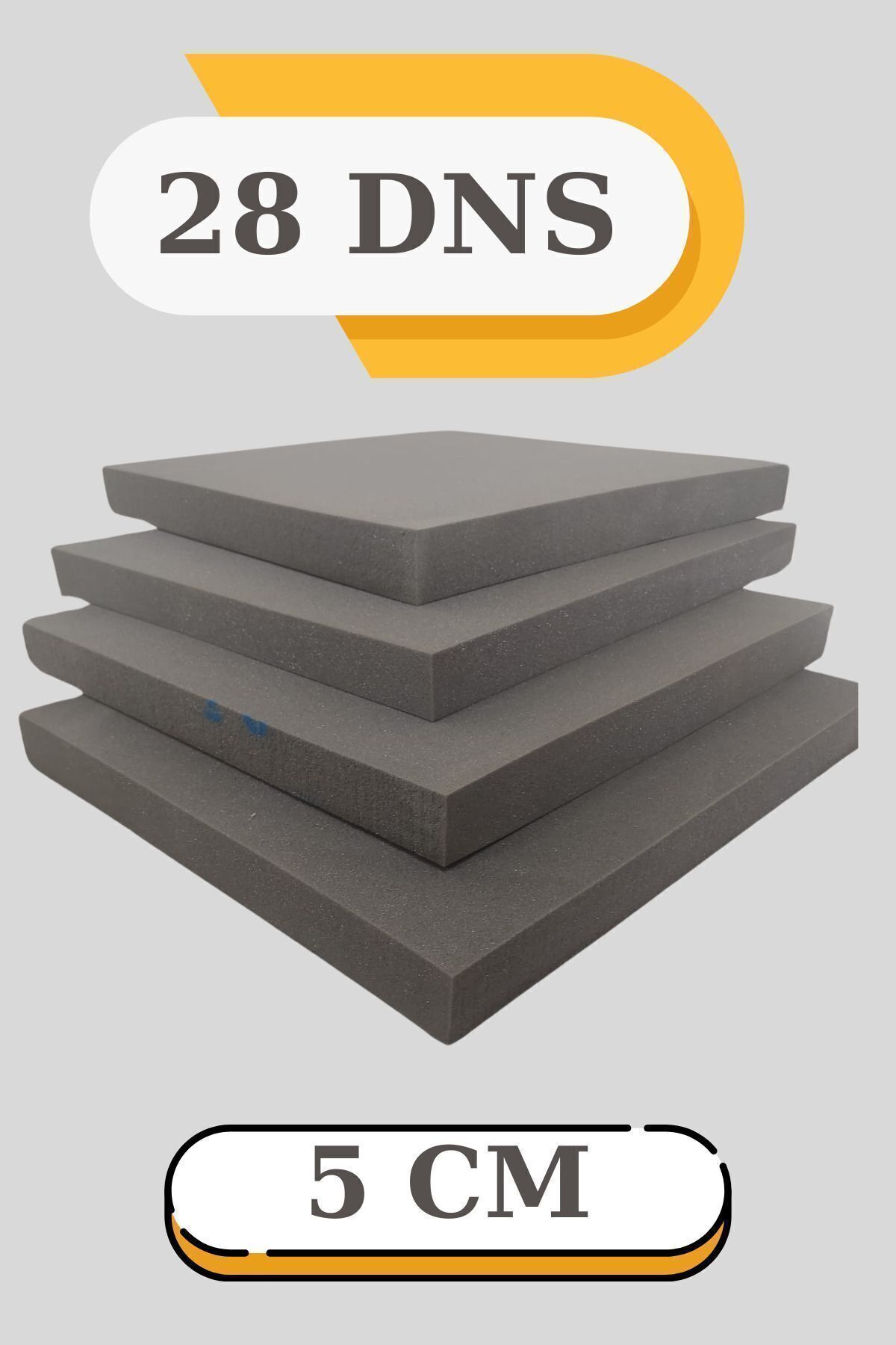 Éponge orthopédique DNS avec différentes options de taille de 5 cm. 1 pièce avec différentes options de taille