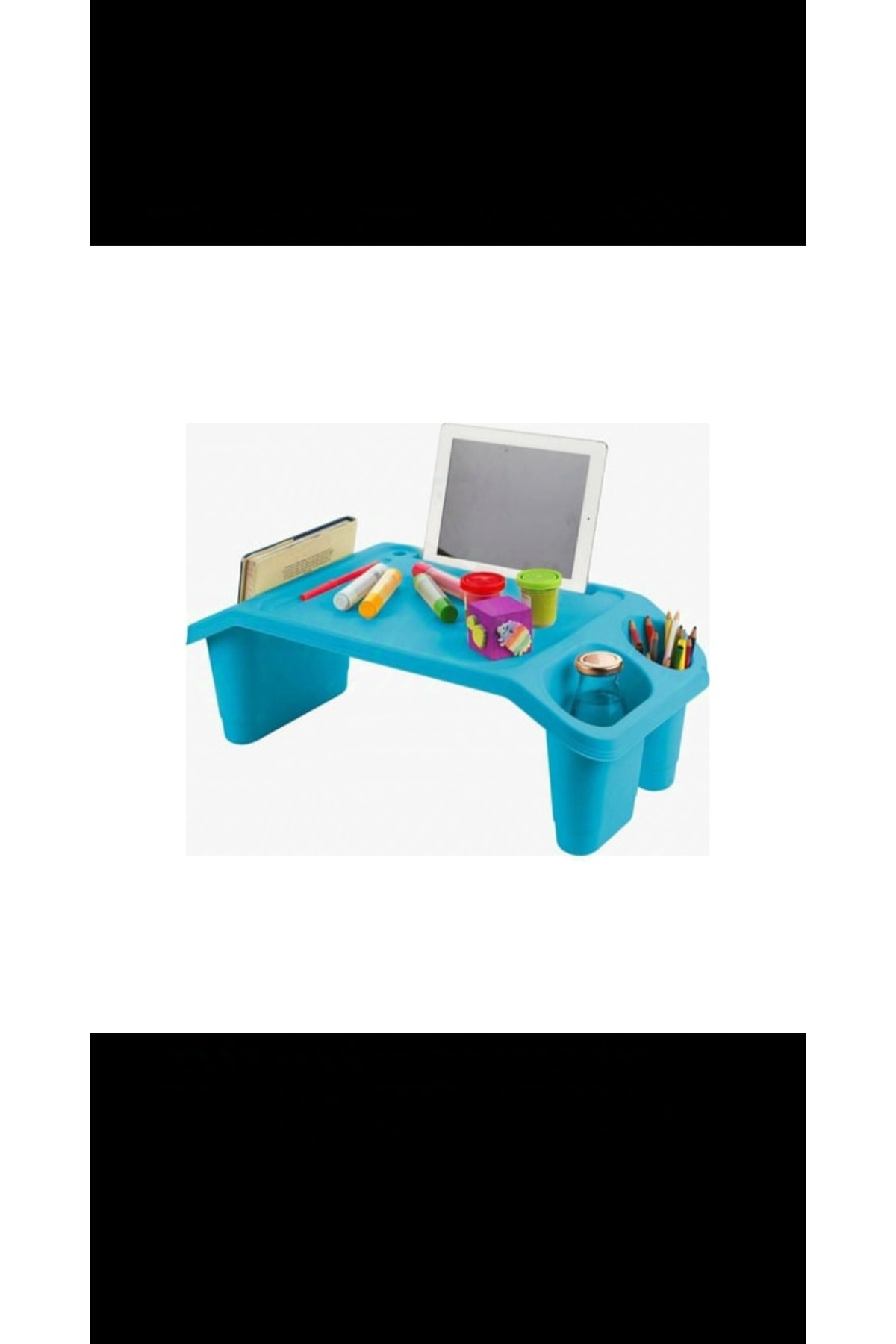 Bureau de loisirs pour enfants bleu