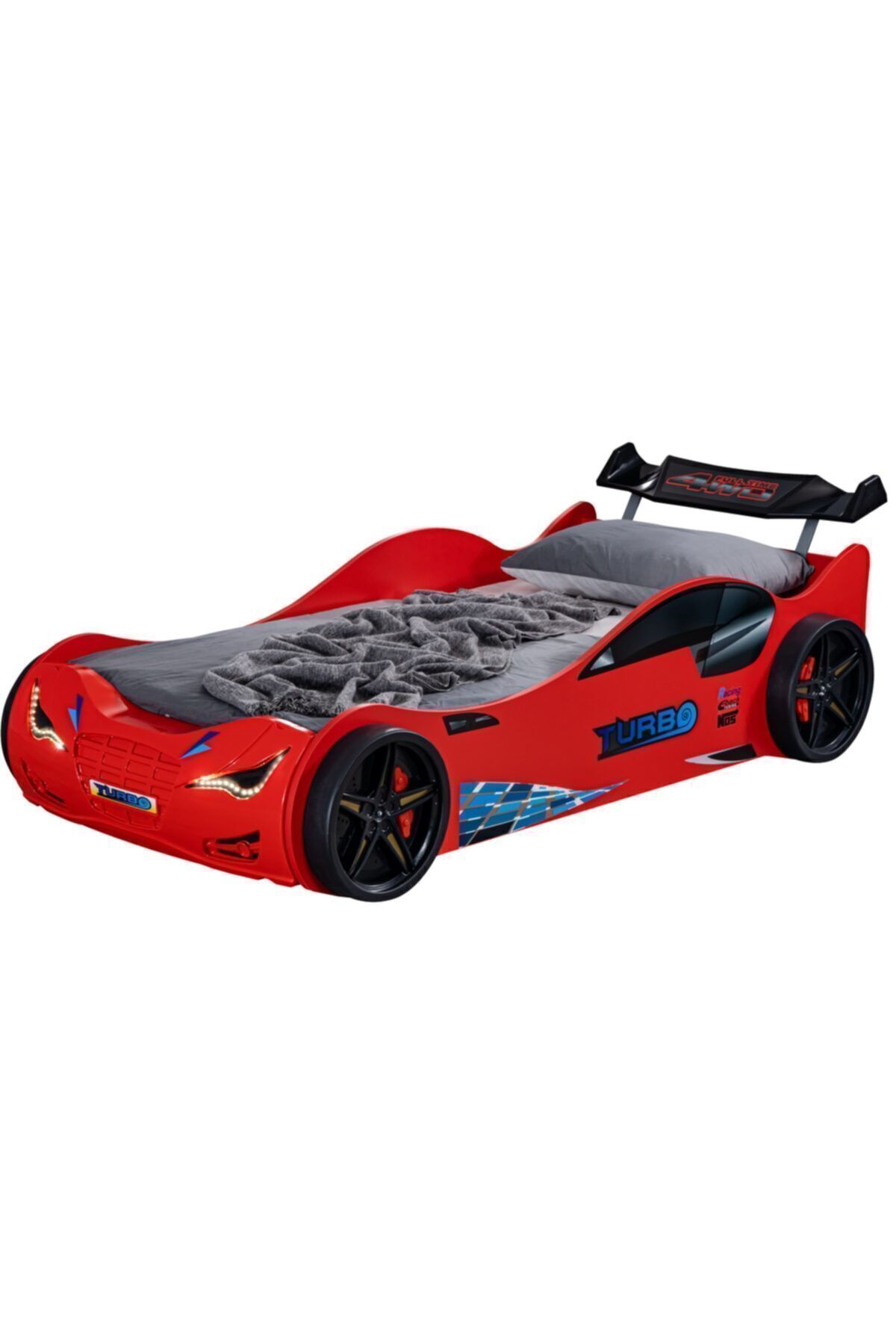 Letto a Carrello, Letto a Carrello con Vento Super - Rosso
