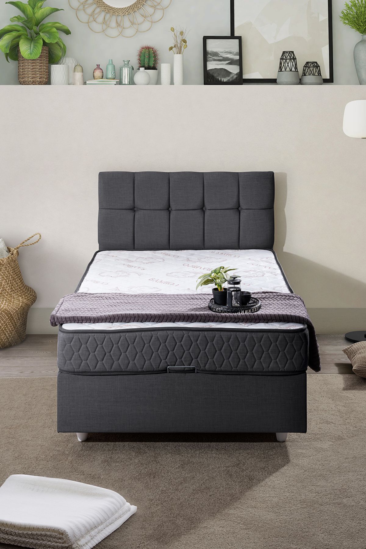 Ensemble Berlin Double, Ensemble tête de lit et sommier simple