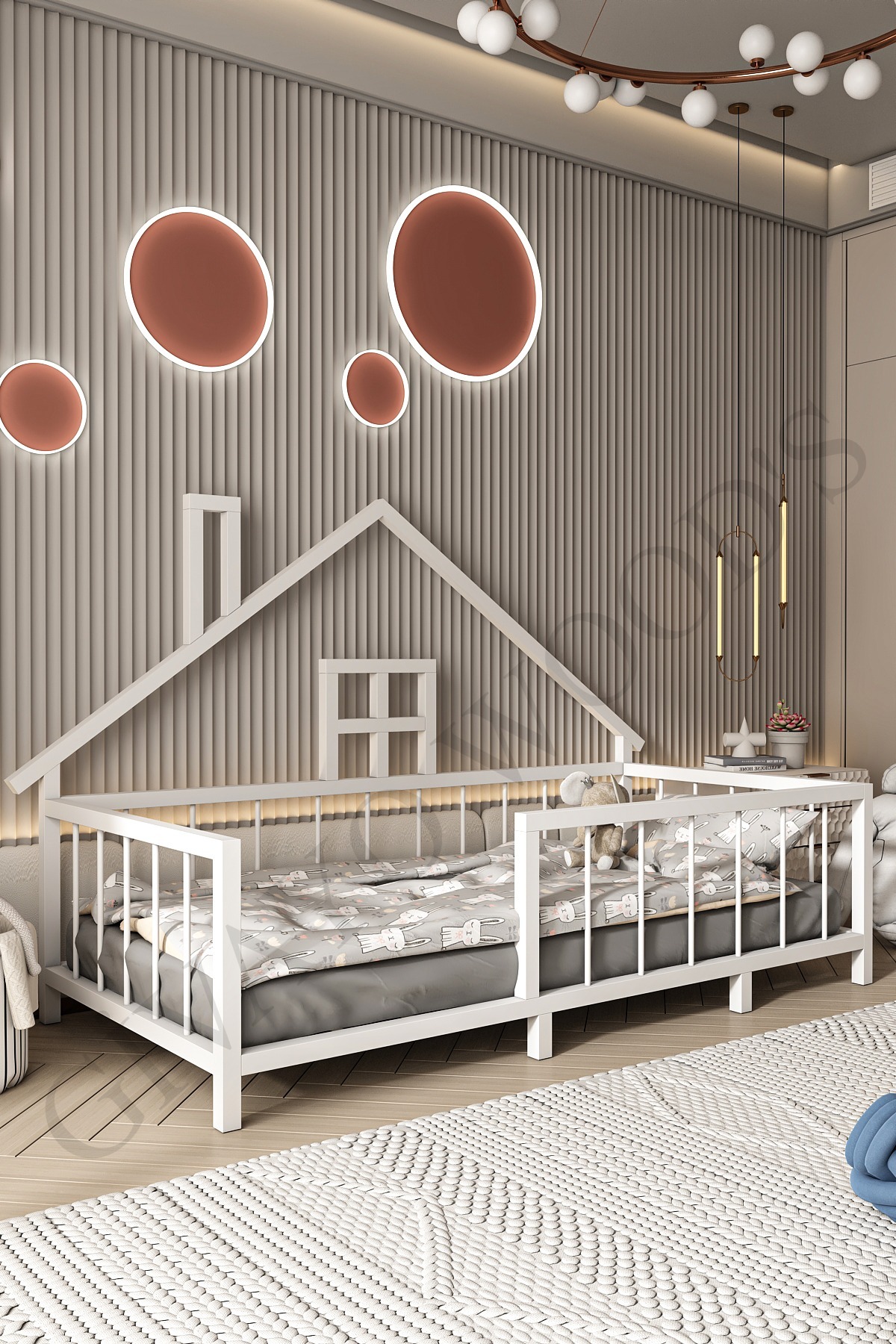 Lit Montessori en MDF pour enfants Judy Bebek