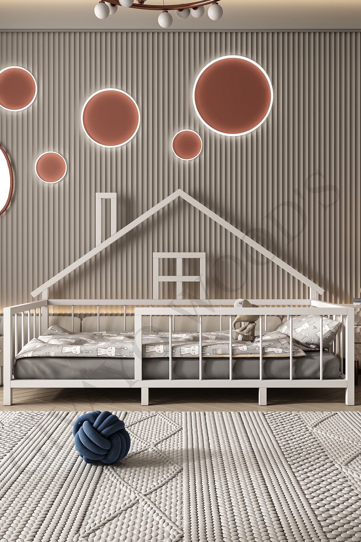 Lit Montessori en MDF pour enfants Judy Bebek