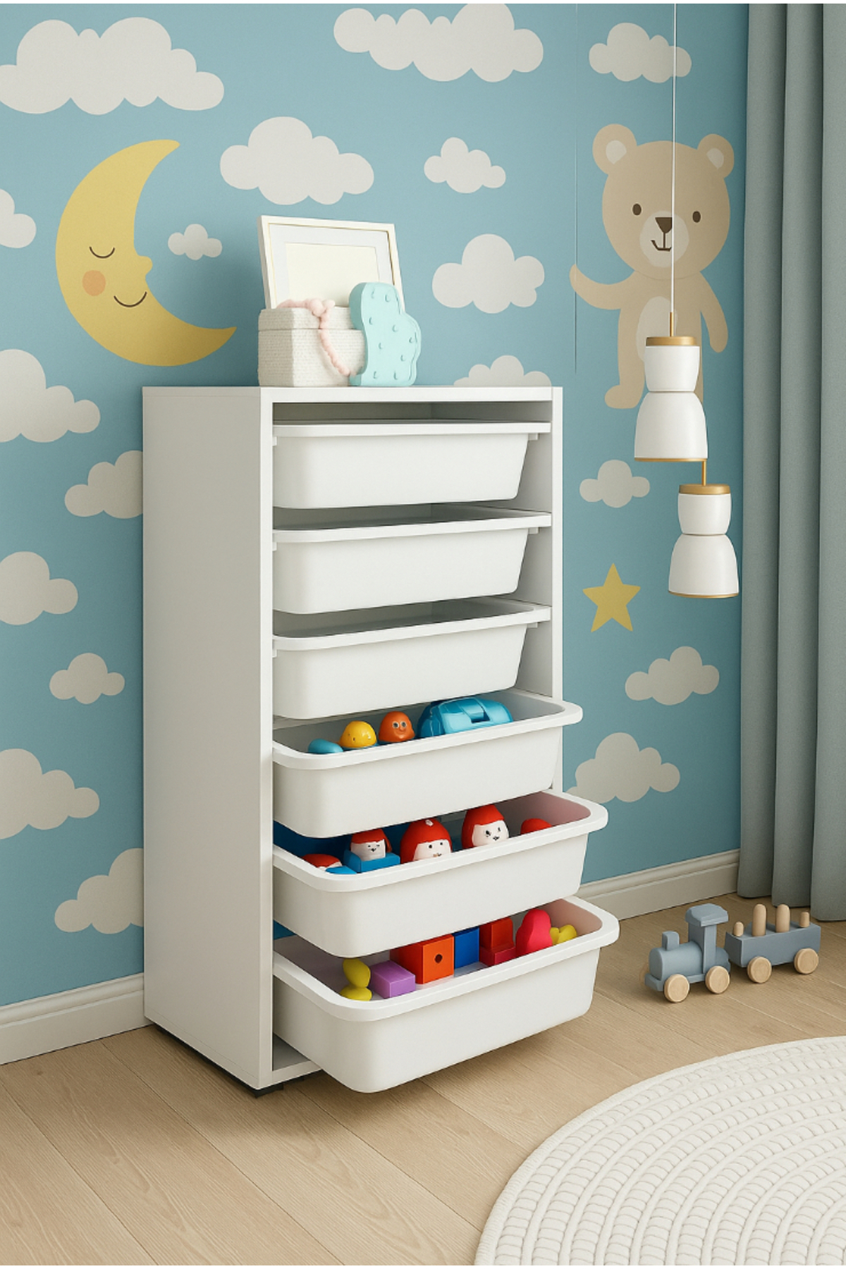 Multipurpose Children's Toy Cabinet