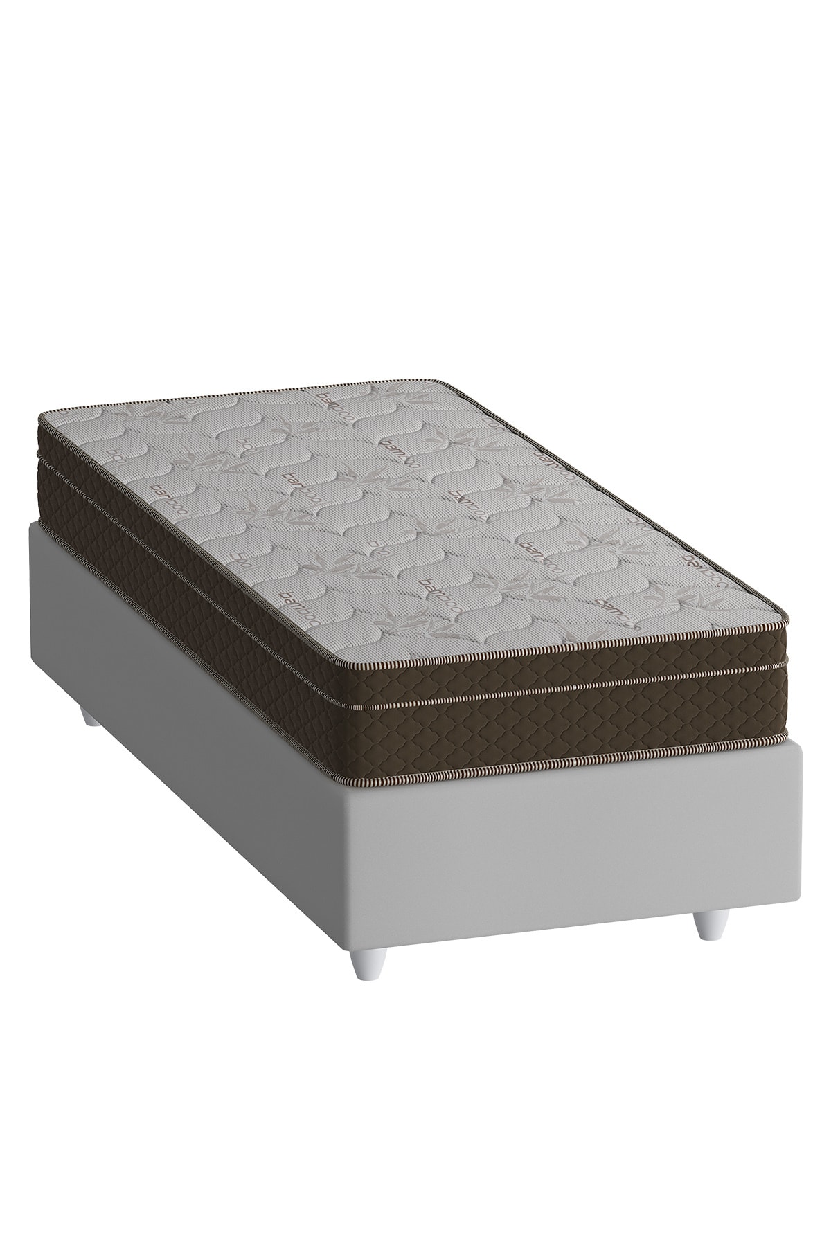 Matelas à ressorts Flora Full Orthopédique Lux Bamboo, options de taille