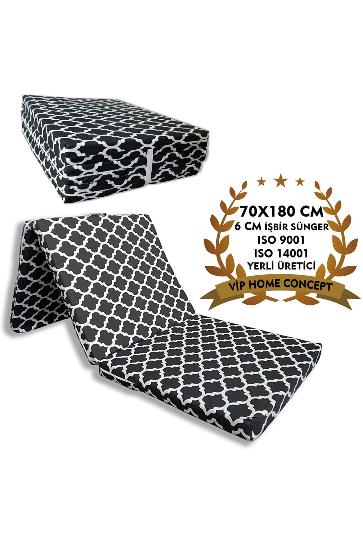 Lit de sol pliant et matelas pliant en mousse simple 6 cm Grand Karaçatı
