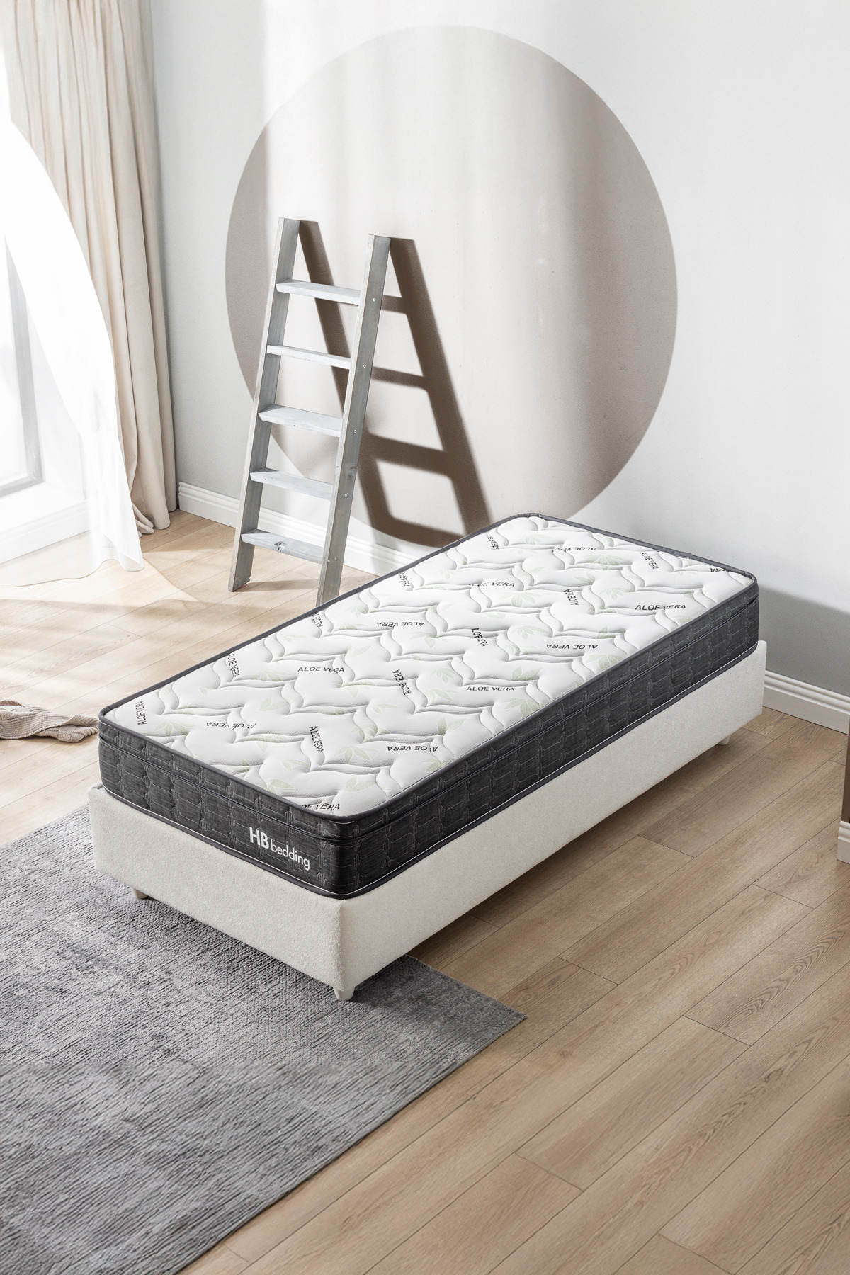 | Matelas Orthopédique à Ressorts Aloevera | Sommeil Idéal & Fermeté Moyenne | cm d'Épaisseur