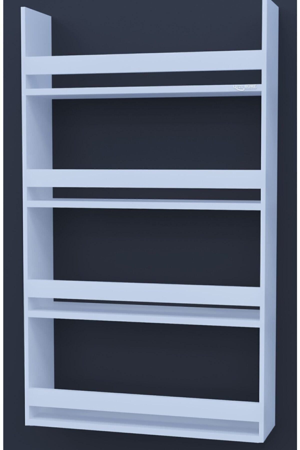 Étagère éducative Montessori pour chambre d'enfant avec 4 niveaux, étagère murale décorative