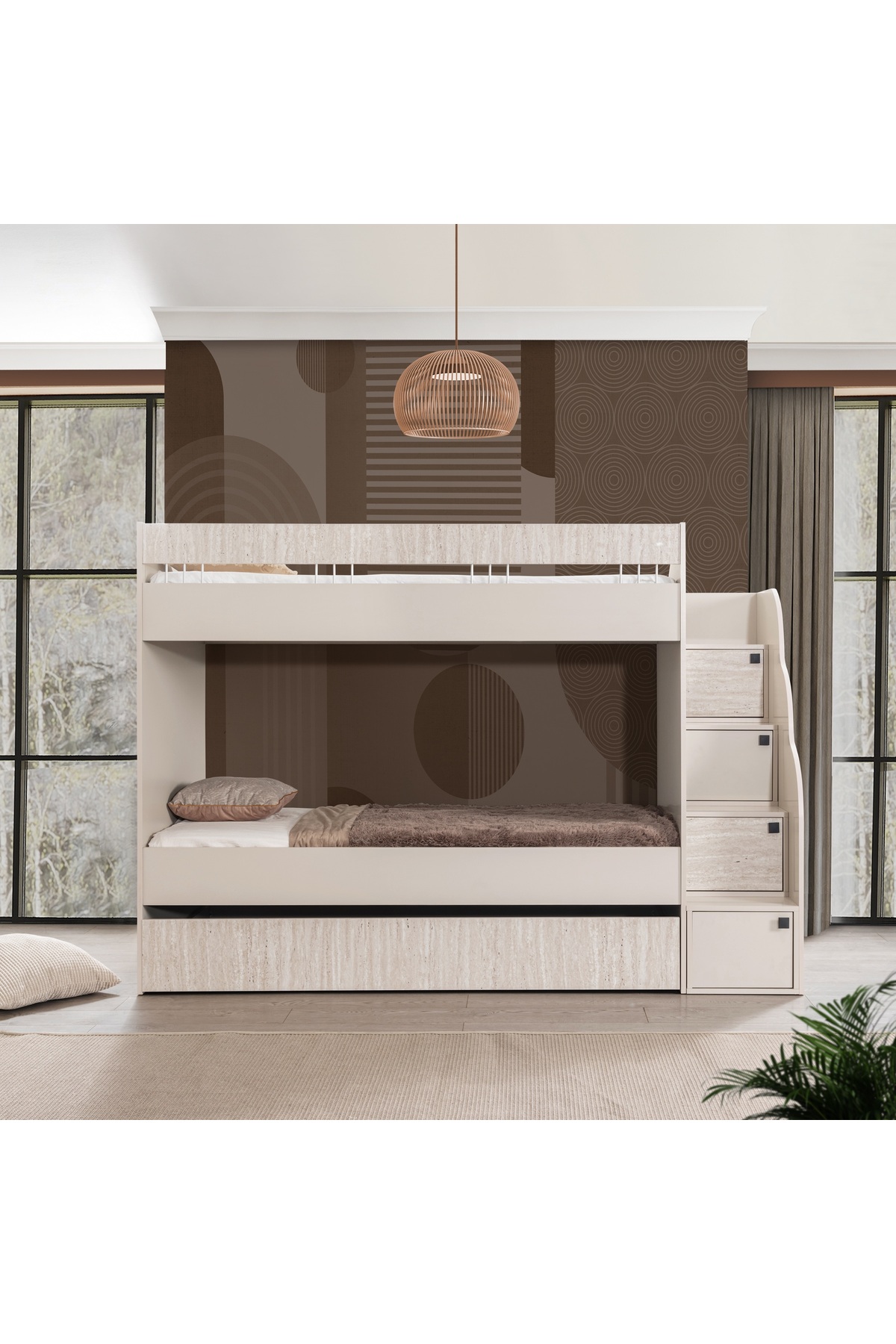 STAPELBED, STORY OPVOUWBAAR STAPELBED