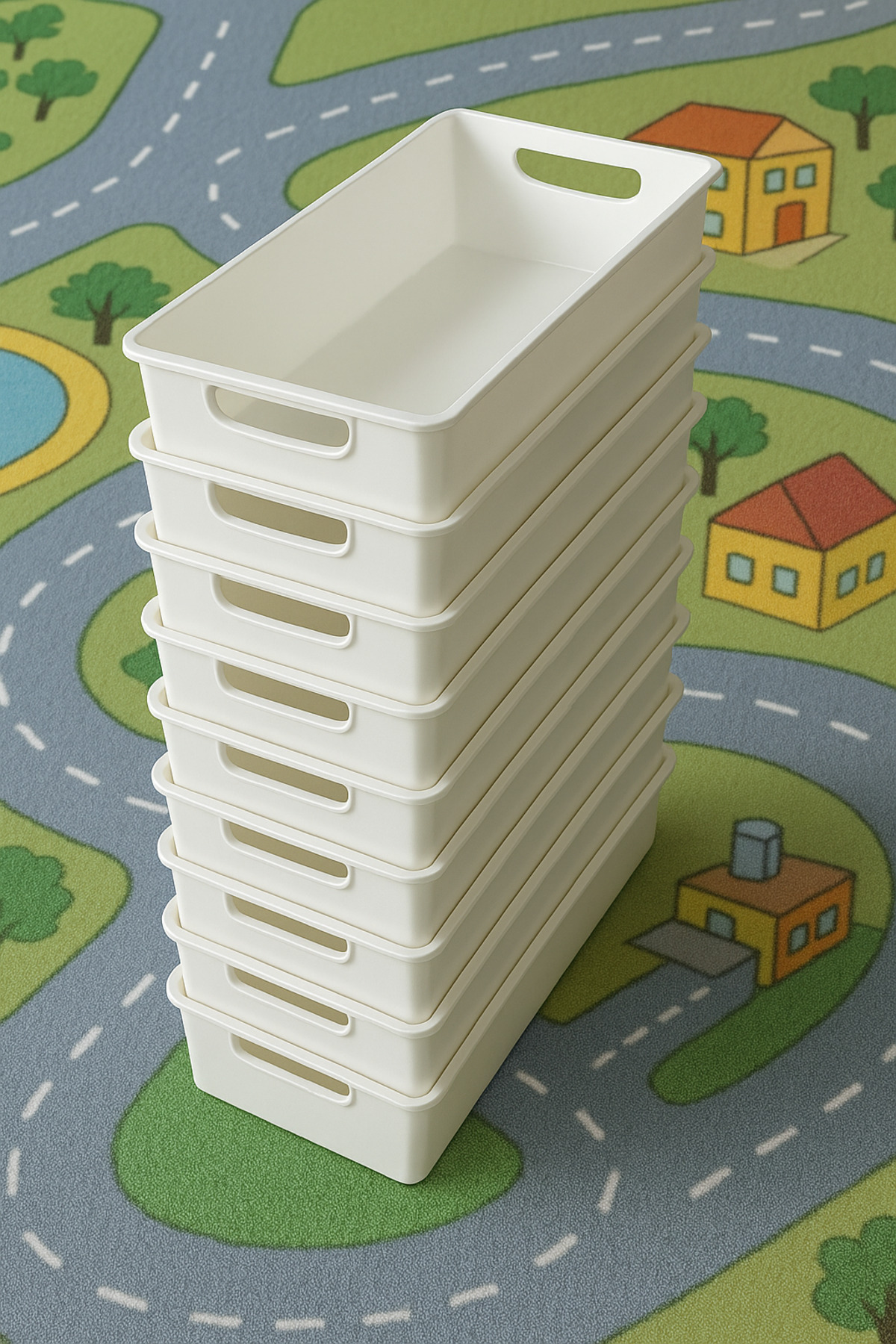 Piece Toy and Item Storage Box, Closet Organizer, Bathroom Organizer Box