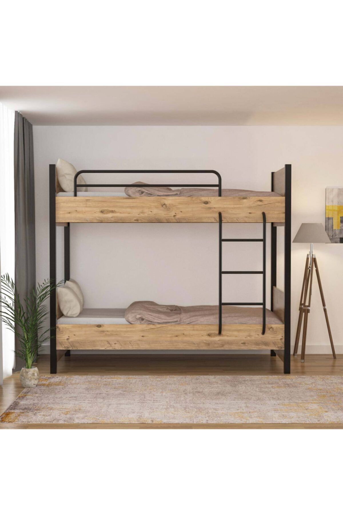 Tweepersoons Stalen Stapelbed Berlijn Jongenskamer Kinderkamer