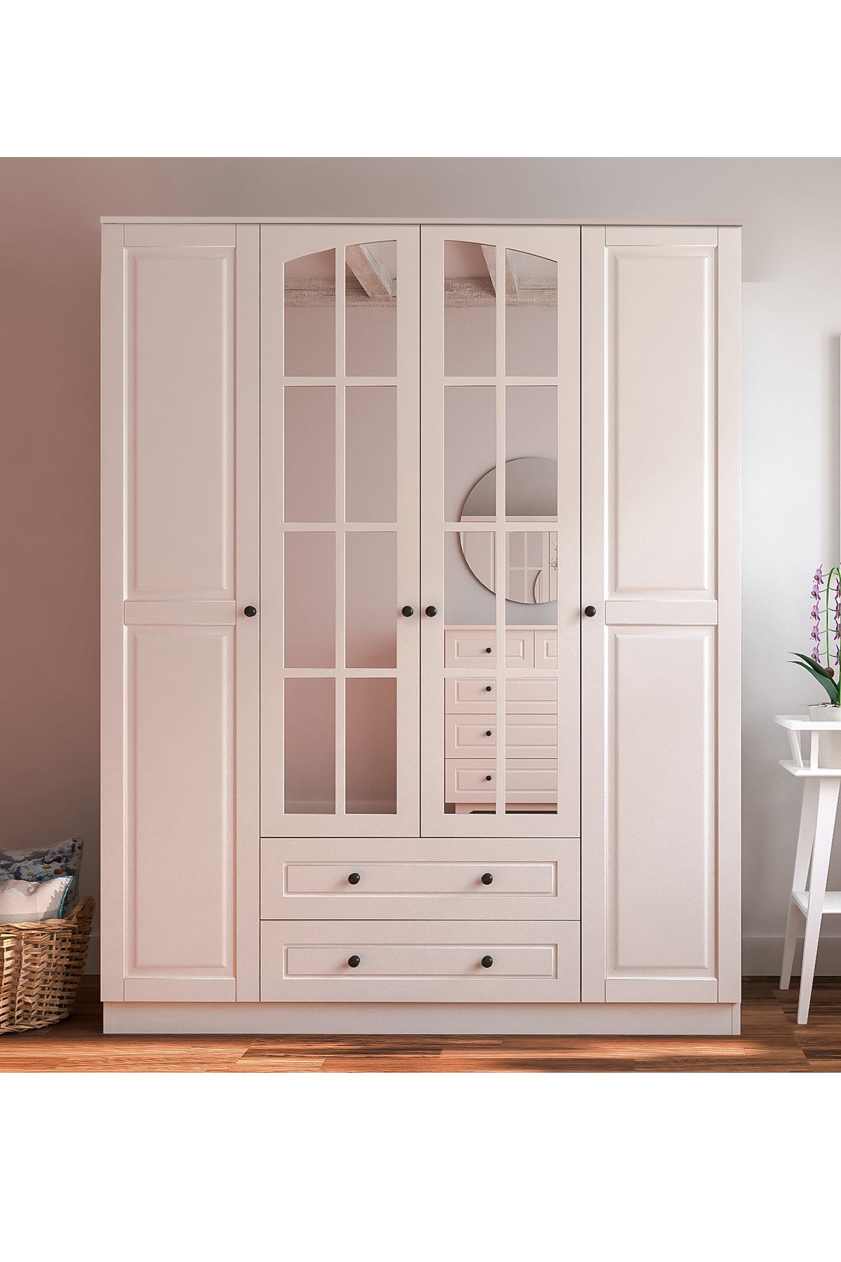 Beyza Country 4 portes 2 tiroirs