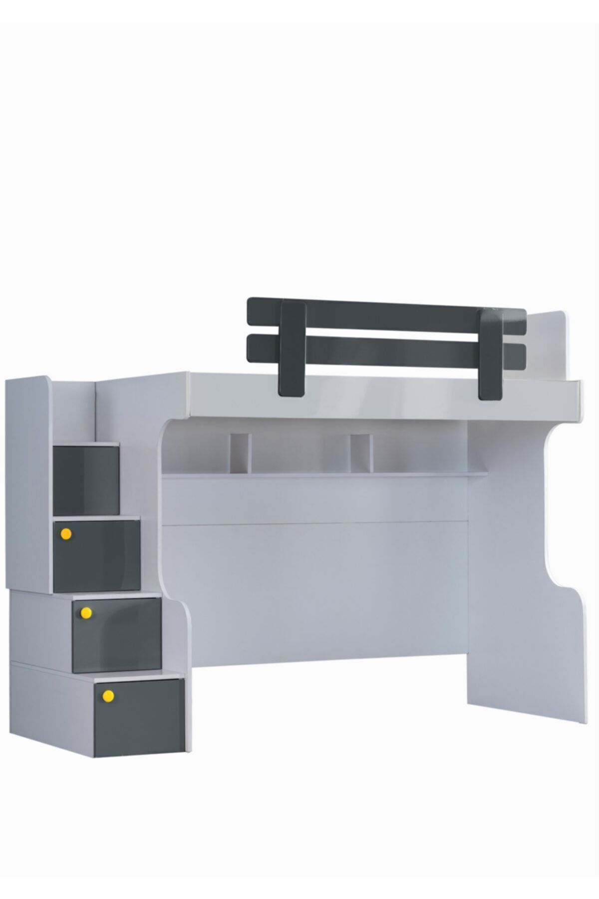 Stapelbed, Metris Stapelbed Kast, Antraciet