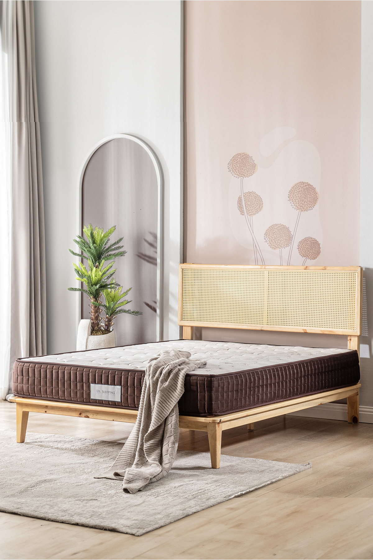 Matelas à ressorts ultra orthopédique Super Bamboo