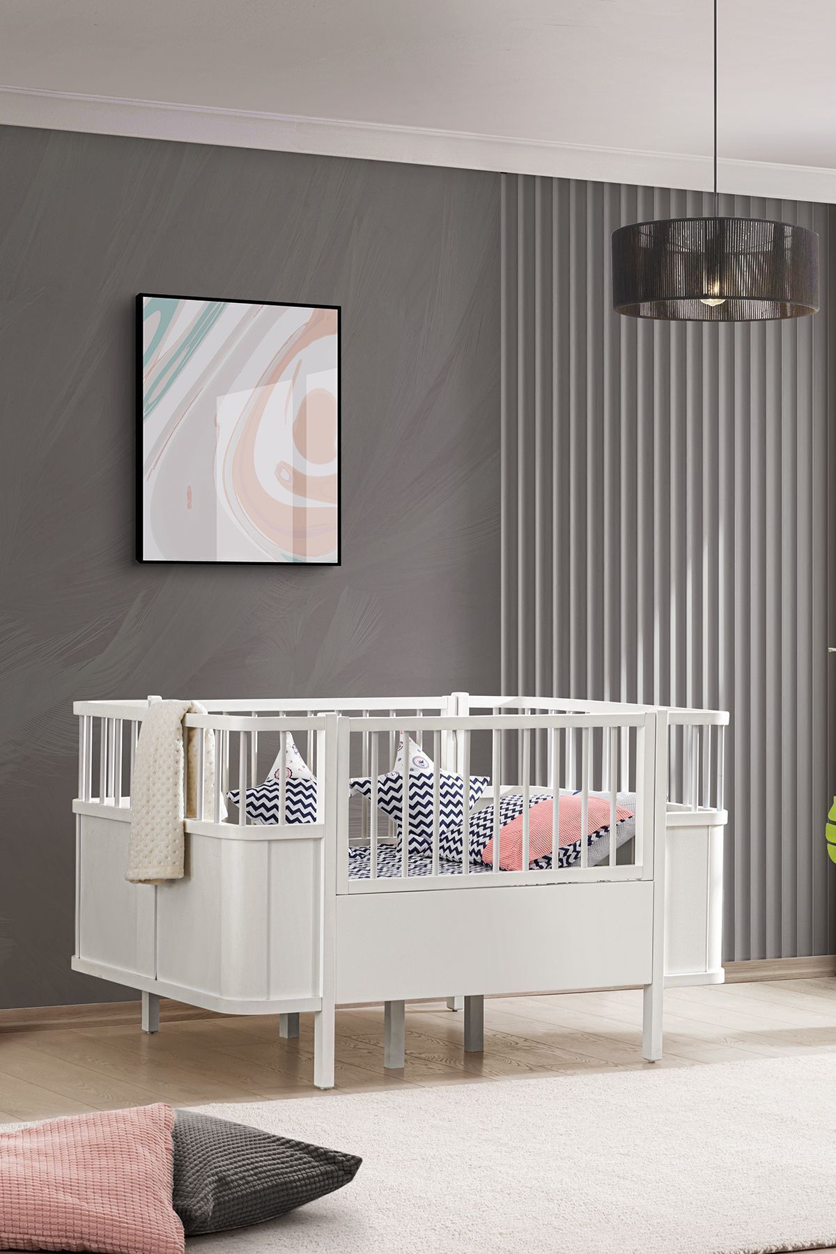 Culla in MDF, Culla Siesta che Cresce, Letto
