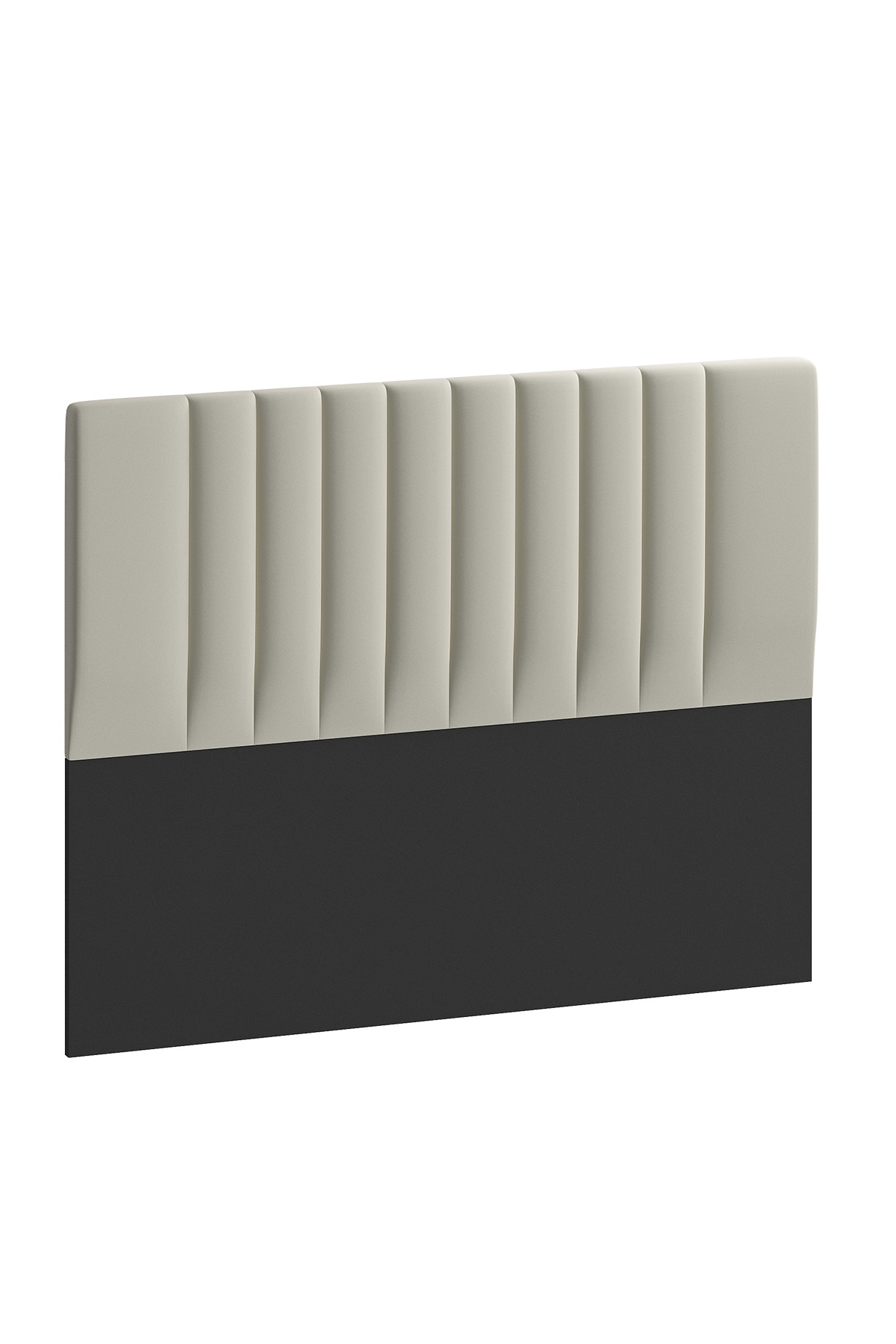 Tête de lit, Tête de lit Lotus Crème, Tête de lit pour lit double avec options de taille