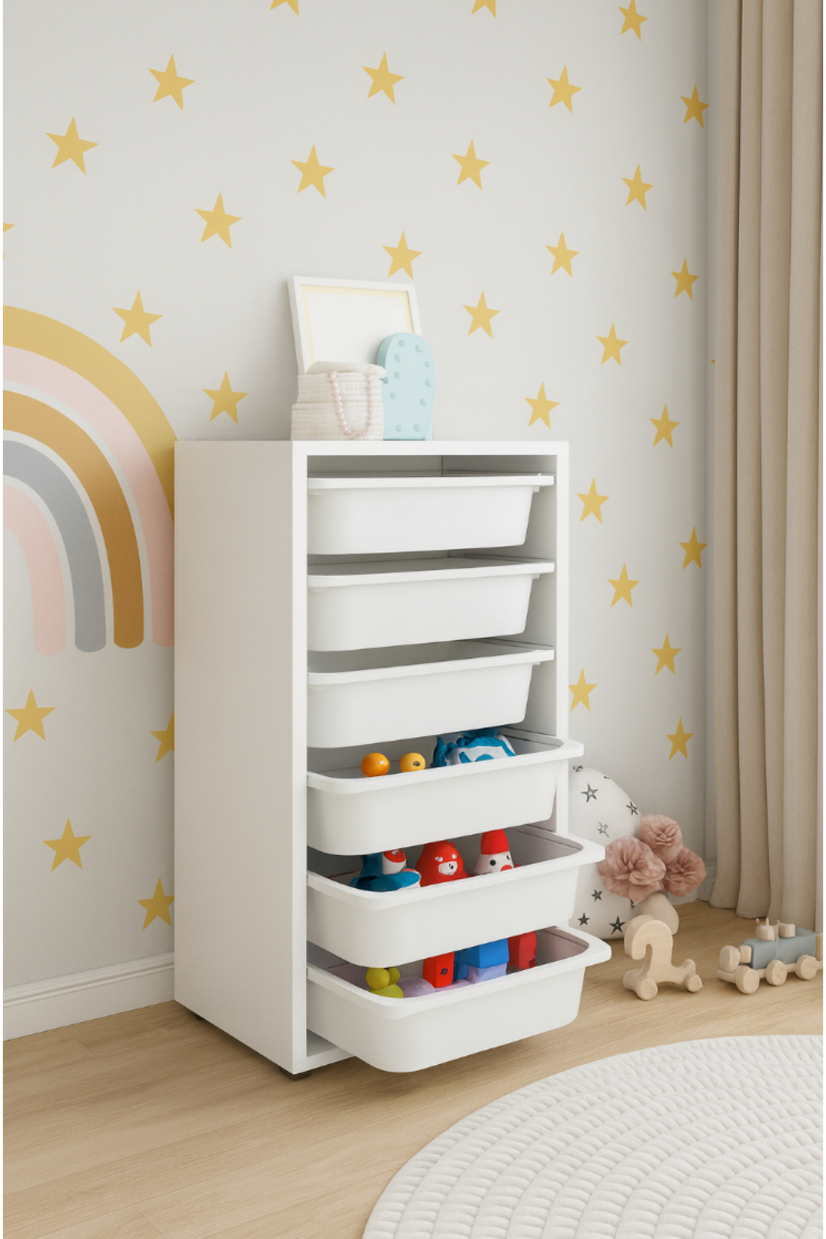 Multipurpose Children's Toy Cabinet