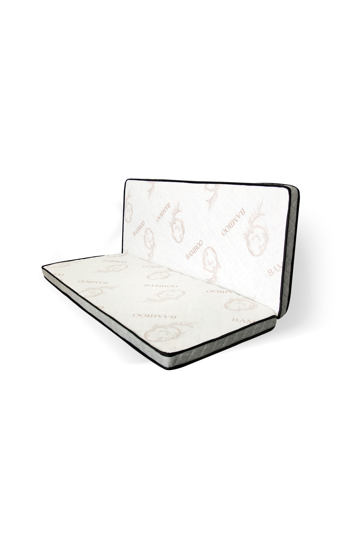 Matelas pliant orthopédique en bambou compatible avec le divan Hemnes