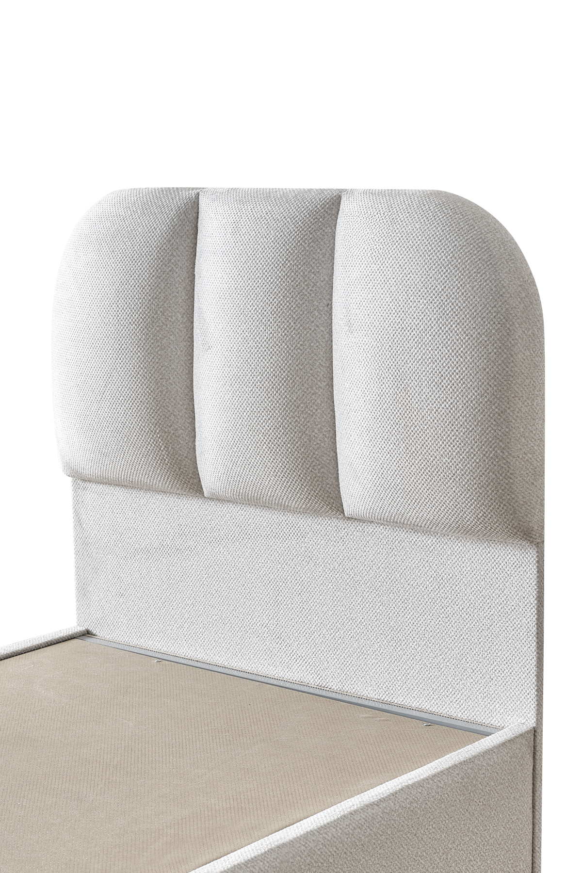 Ensemble de sommeil Bohem Prime pour une personne – Matelas à ressorts ensachés, lit coffre, tête de lit, ensemble 3 pièces