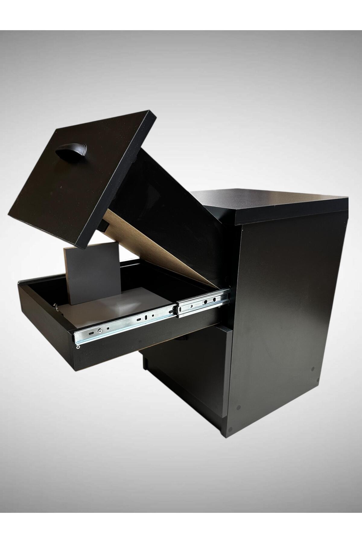 cassetto con scomparto segreto (con scheda magnetica)