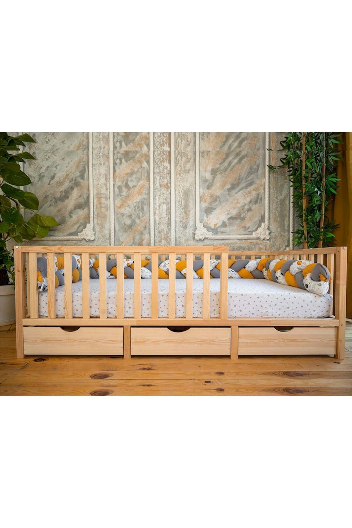 Lit en bois Montessori - Lit Montessori - Lit Montessori - -