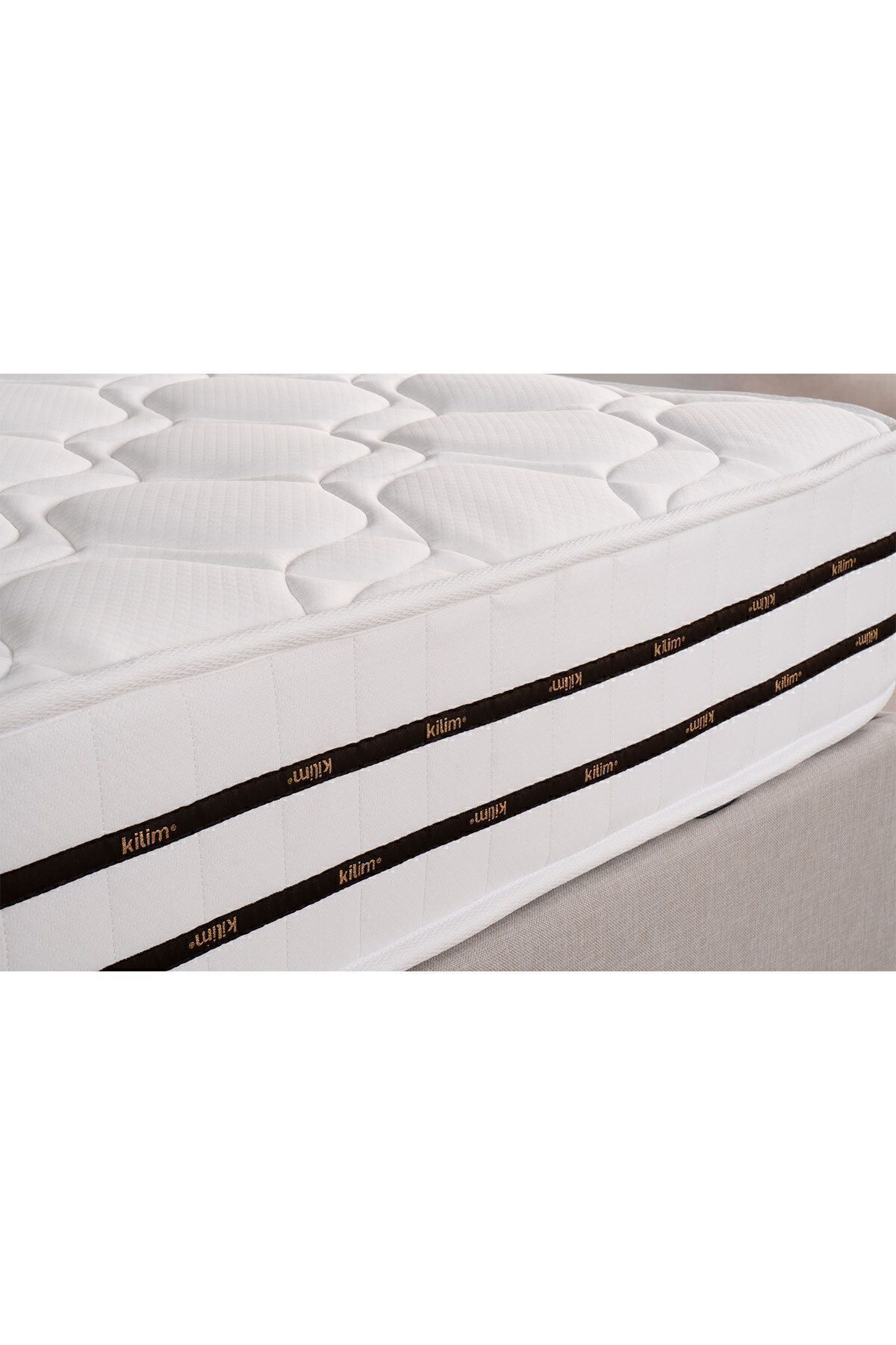 Ensemble de lit Comfort Lüks Sleepy avec sommier, tête de lit et matelas à ressorts