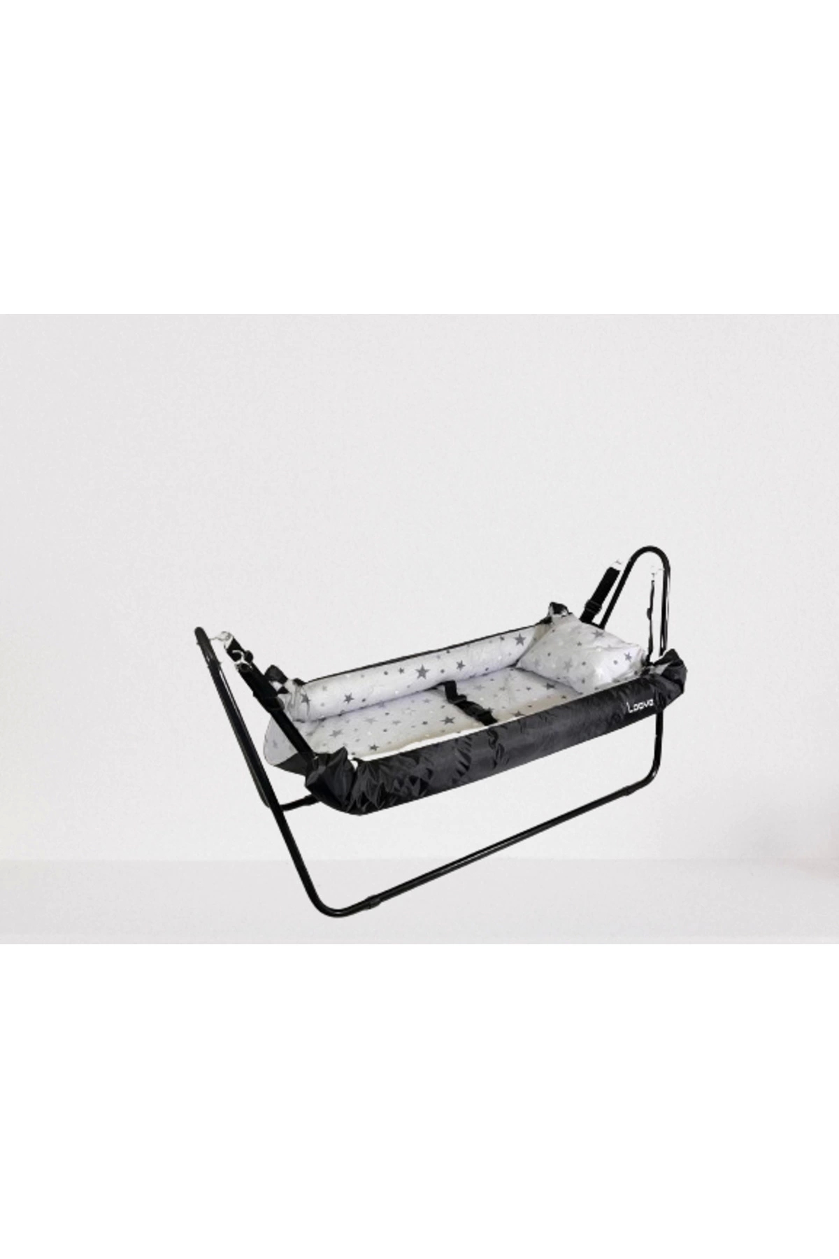 Jupiter Berceau Suspendu Bébé Noir-Gris