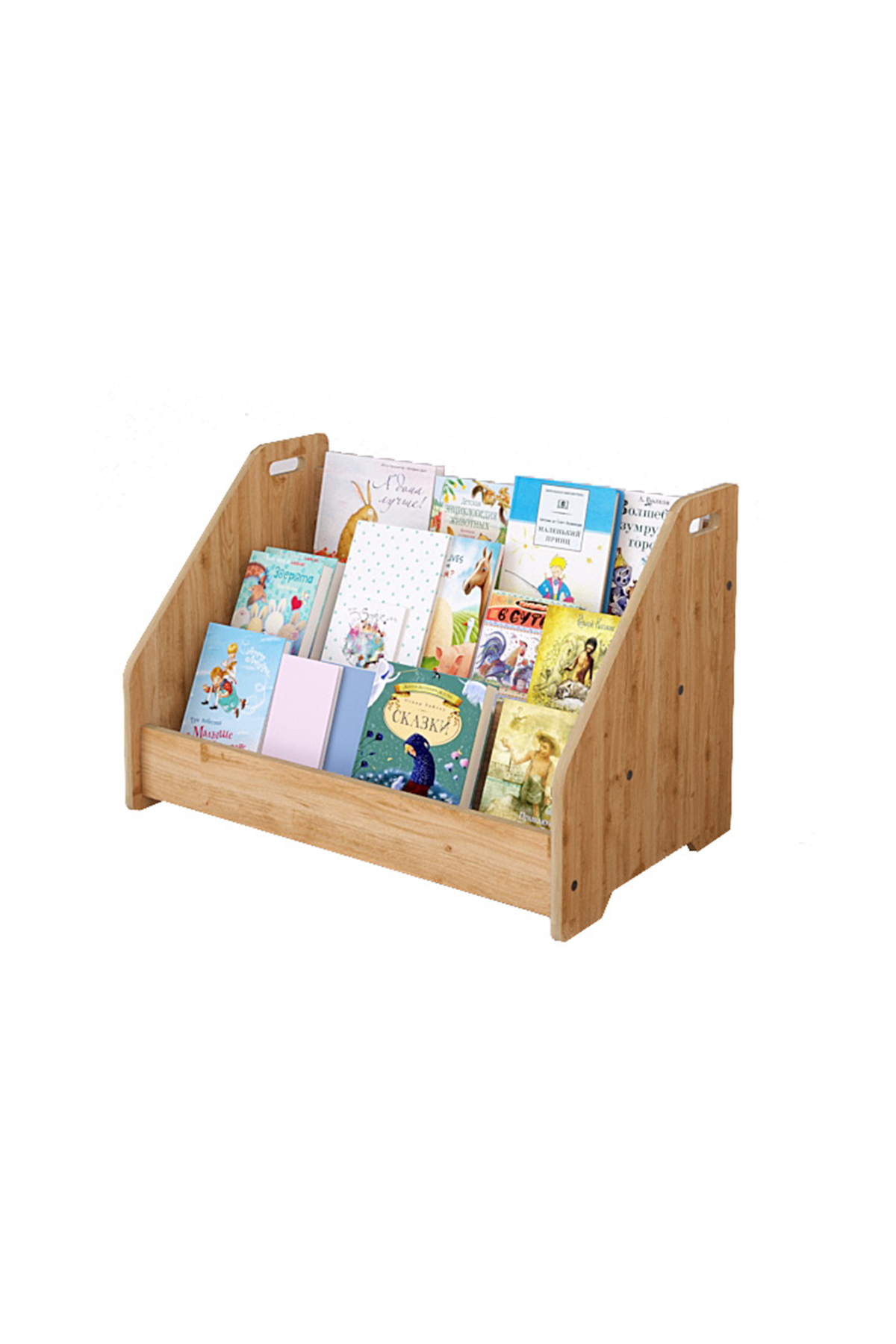 Bibliothèque à livres en bois Anka Montessori