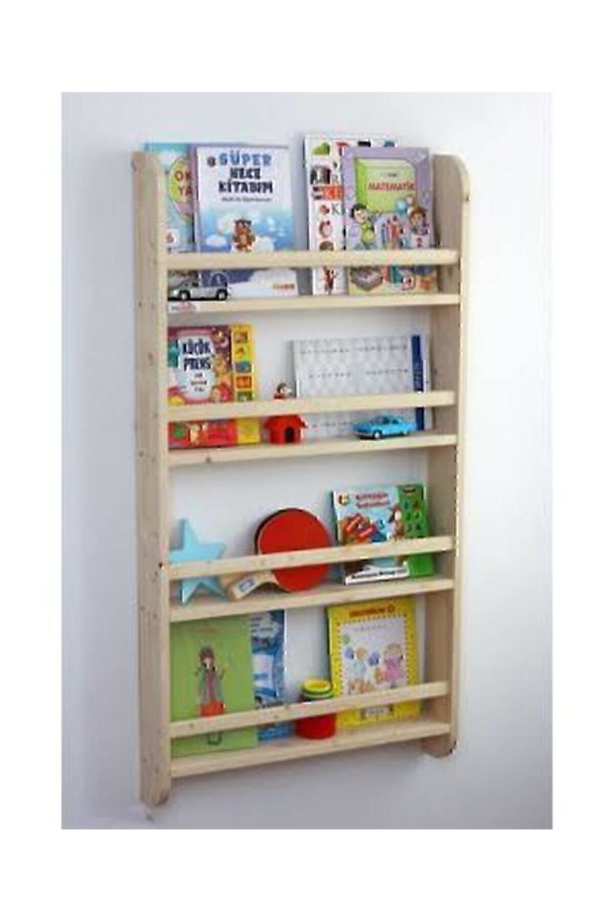 Bibliothèque Montessori en bois pour enfant, bibliothèque éducative